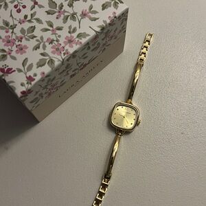 Laura Ashley Gold-Tone Women's Watch